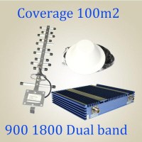 24dBm 900 1800 Dual Band Signal Booster MGC AGC ALC