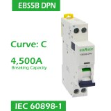 Phase + Netural Circuit Breakers DPN MCB