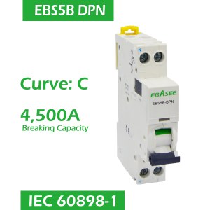 Phase + Netural Circuit Breakers DPN MCB