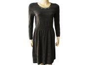 Slim And Nail Bead One-piece Dresses