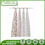 100% cotton muslin swaddling blanket