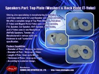 Speaker parts: Top Plate and Back Plate made in Taiwan