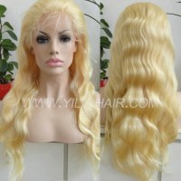 Blonde human hair wigs