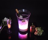 Transparent Luminous Ice Bucket