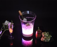 Transparent Luminous Ice Bucket