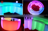 Large Luminous Bar Counter
