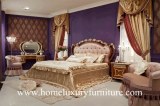 Support classique FB-128 de nuit de style de lit en bois solide de Kingbed de chambre...