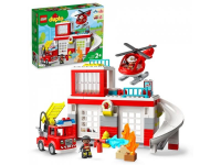 LEGO duplo - La caserne et l’hélicoptère des pompiers (10970)