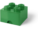 LEGO Brique de rangement 4 plots + 1 tiroir vert (40051734)