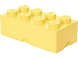 LEGO Brique de rangement 8 plots jaune pastel (40041741)
