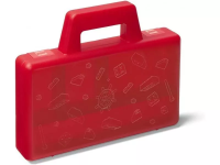 LEGO Stockage - Boîte de tri rouge transparente (5005769)