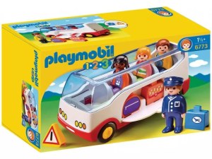 Playmobil 1.2.3 - Autocar de voyage (6773)
