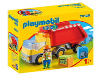 Playmobil 1.2.3 - Camion benne (70126)