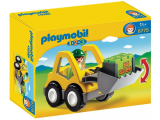 Playmobil 1.2.3 - Chargeur et ouvrier (6775)