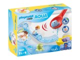 Playmobil 1.2.3 - Grand toboggan aquatique et animaux marins (70637)
