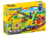 Playmobil 1.2.3 - Train avec passagers et circuit (70179)