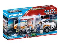 Playmobil City Action - Ambulance avec secouristes et blessé (70936)