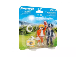 Playmobil City Action - Duo Secouriste et policière (70823)