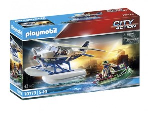 Playmobil City Action - Hydravion de police et bandit (70779)