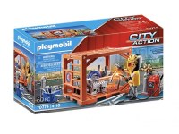 Playmobil City Action - Ouvrier et conteneur (70774)