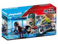 Playmobil City Action - Policier avec moto et voleur (70572)