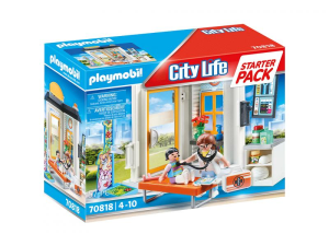 Playmobil City Action - Starter Pack Cabinet de pédiatre (70818)