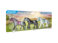 Playmobil Country - 3 chevaux : Frison, Knabstrupper et Andalou (70999)