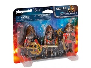 Playmobil Novelmore - 3 combattants Burnham Raiders (70672)