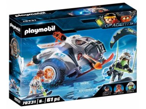 Playmobil Top Agents - Véhicule des neiges de la Spy Team (70231)