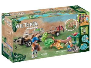 Playmobil Wiltopia - Quad de secours pour animaux (71011)