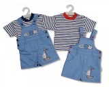 Coton salopette bébé garçon