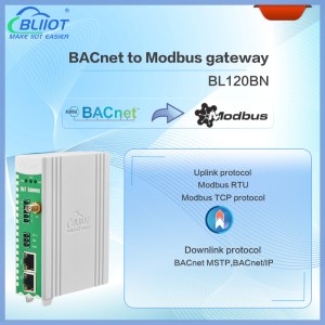 BLIIoT| New Version BL120BN BACnet/IP BACnet MS/TP to Modbus Gateway in Building Automa...