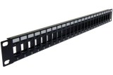 Keystone Blank High Density Patch Panel 24-Port