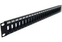Keystone Blank High Density Patch Panel 24-Port