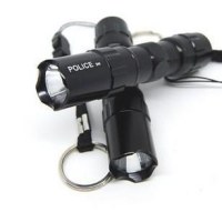 2014 New Hot Mini Black LED Waterproof Torch
