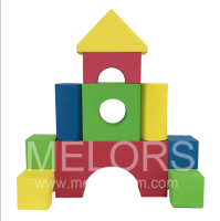 Melors Intelligent DIY Foam Block Toy pour enfants