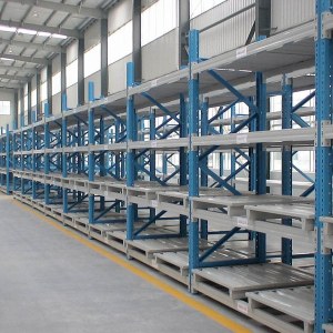 Steel storage pallet racking