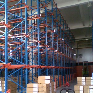 Drive in racking system