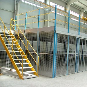 Construction steel platform