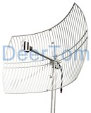 2400MHz 2.4GHz WIFI Grid Parabolic Antenna 24dBi High Gain Antenna Base Station Point...