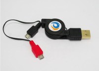 Retractable USB cable