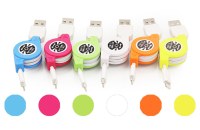 Retractable USB cable
