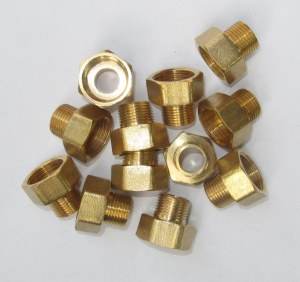 Brass Hex Female Cap