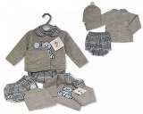 2 pcs ensemble pour bébé avec bonnet