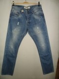 Light Blue Denim Men's Jeans Casual Style Jeans