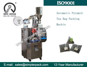 Pyramid Nylon Mesh Rose Darjeeling Tea Bag Packing Machine