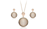 Opal Jewelry Set