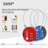 XMM Cable lock combinaison fil cadenas de sécurité xmm-8039