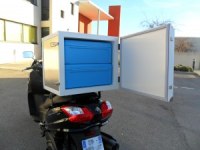 Caisson isotherme spécial scooters et motos