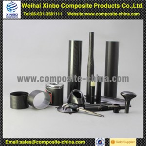 Customized3k weave glossy surface finish carbon fi